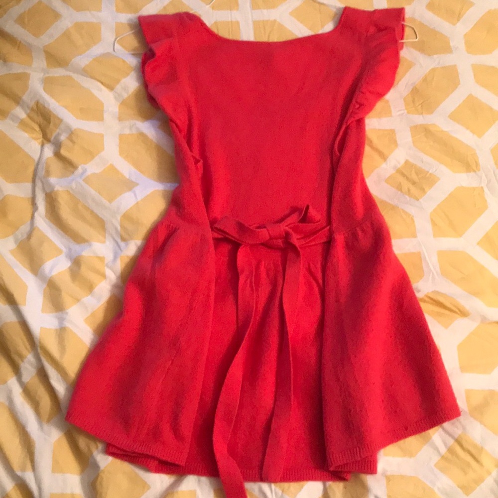 Free People Salmon Angora Sweater Top - Picture 4 of 5